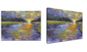 Ready2HangArt 'Ravine Sunset' Abstract Landscape Canvas Wall Art, 20x30"